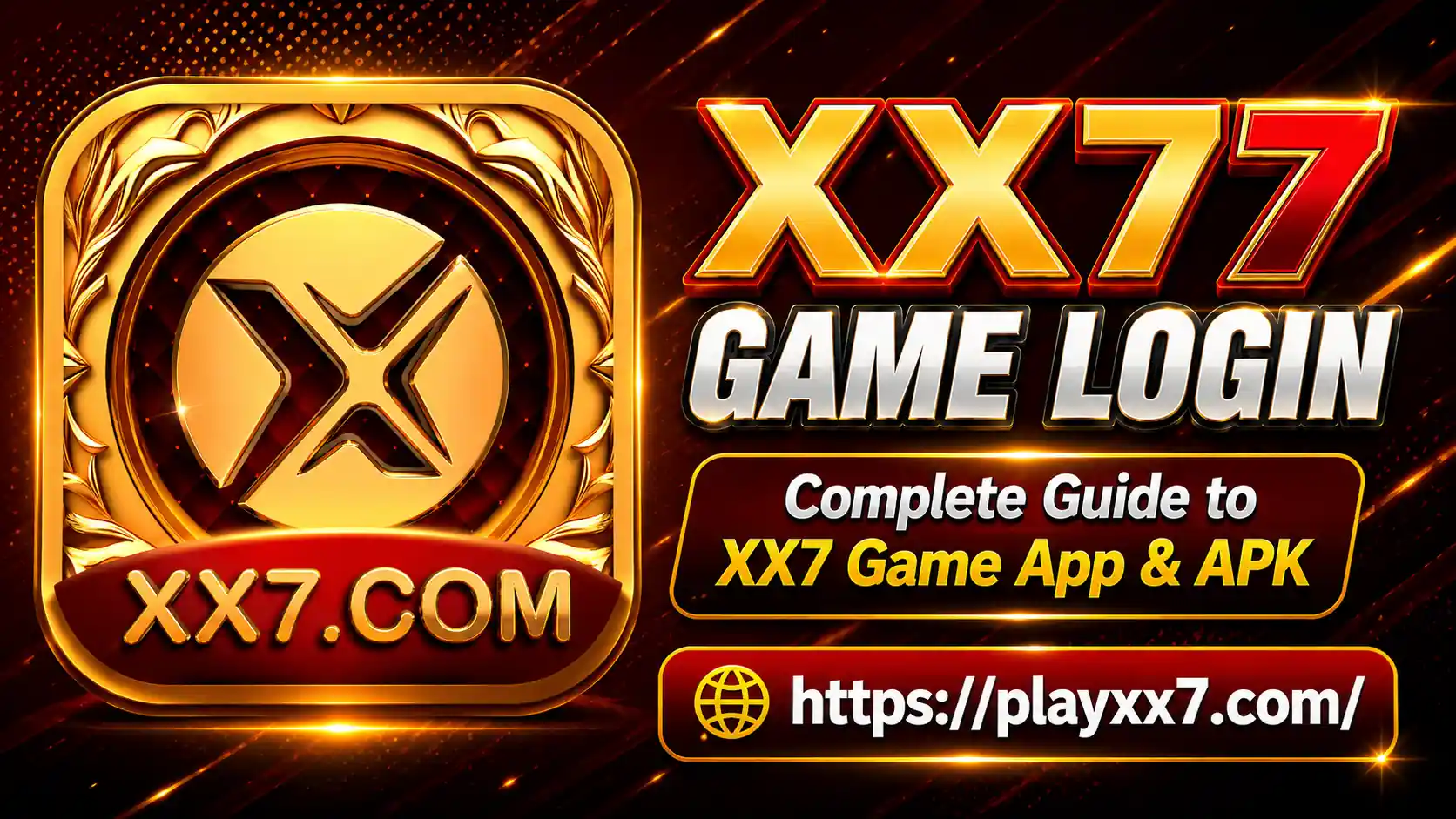 XX7 Game App front page banner